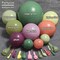 Dusty Pink, Green & Yellow Balloon Garland – Double-Stuffed Sage Green, Olive, Matte Pastel & Plum Balloons for Baby Shower, Birthday, Floral & Fall Party Decorations